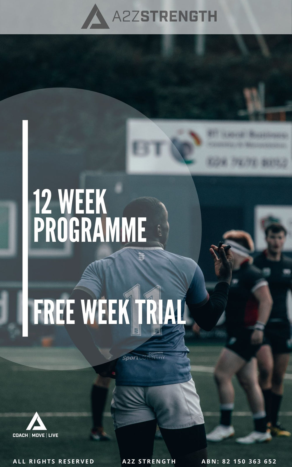 12 WEEK PROGRAMME (WEEK 1 FREE TRIAL)